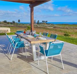 4  bedroom villa with pool, Scopello, sleeps 8